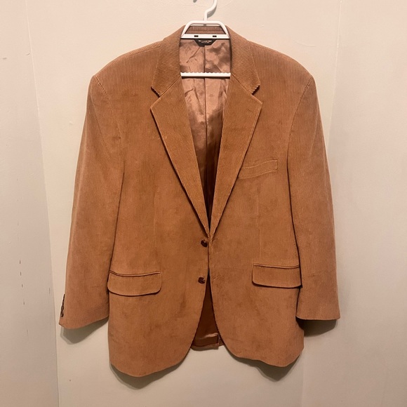 Lauren Ralph Lauren - Men’s XL - Corduroy - Blazer / Sport Coat - Tan - Picture 2 of 16